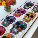 Eternal Bloom Quilted Table Runner