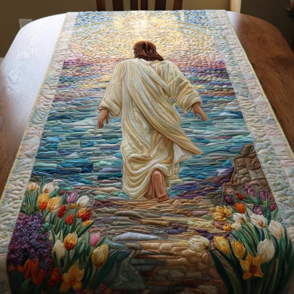 Eternal Faith Quilted Table Runner