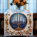 Eternal Flame Quilted Table Runner