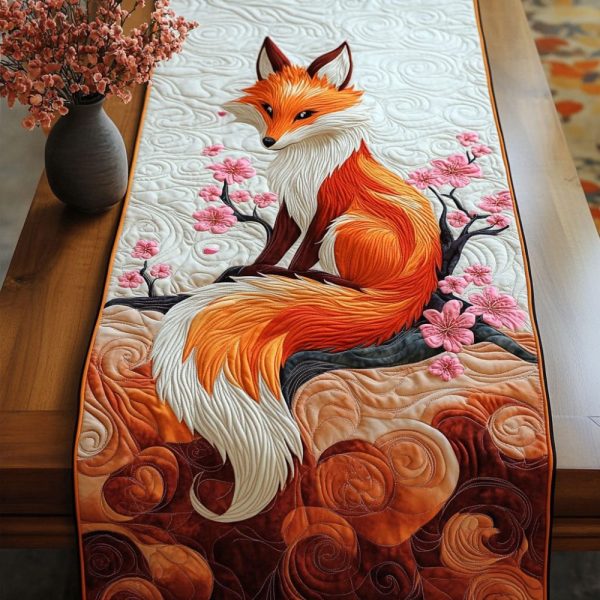 Eternal Fox Quilted Table Runner