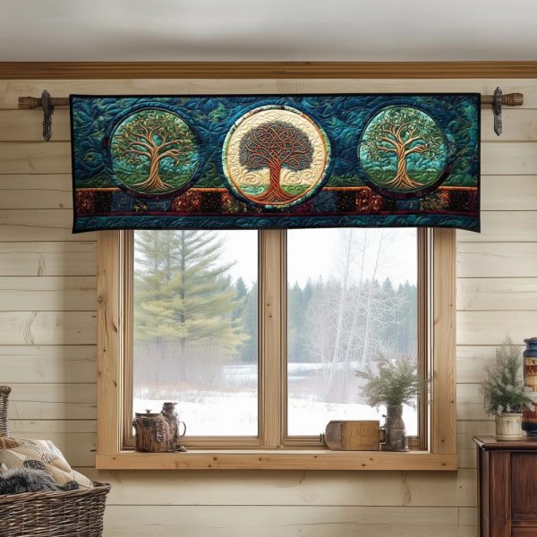 Eternal Growth Quilted Valance