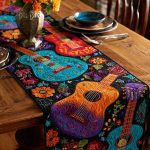 Eternal Melody Quilted Table Runner