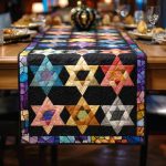 Eternal Star Quilted Table Runner