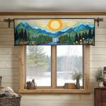 Everflowing Beauty Quilted Valance
