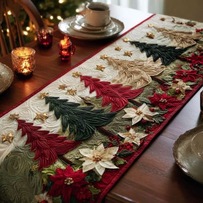 Evergreen Lane Quilted Table Runner