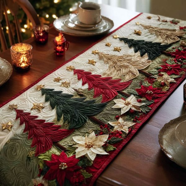 Evergreen Lane Quilted Table Runner