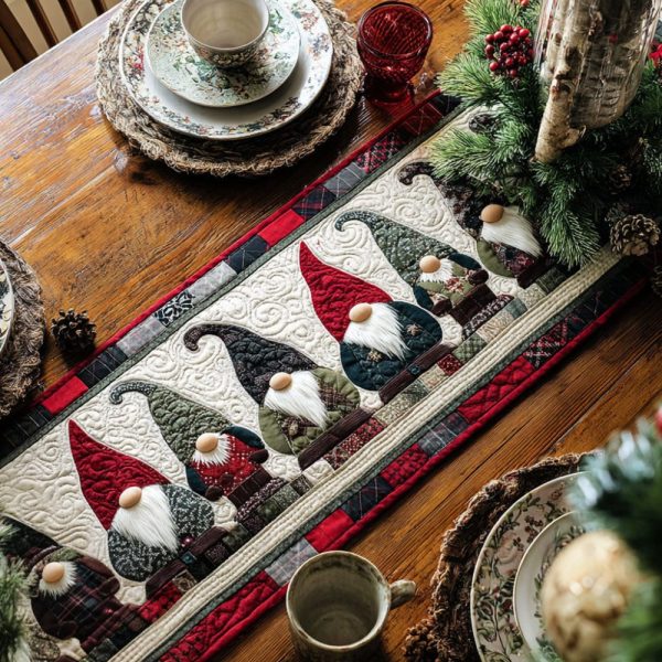 Evergreen Lane Quilted Table Runner