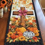 Faithful Fall Days Quilted Table Runner