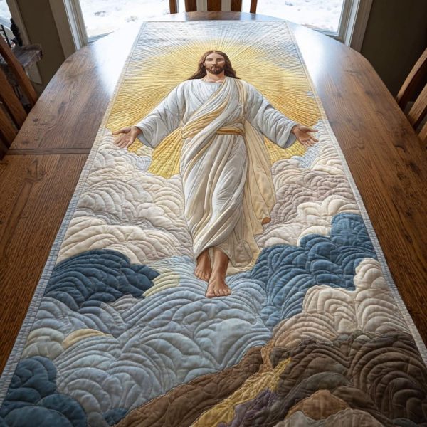 Faithful Way Quilted Table Runner