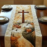 Fall For Jesus Quilted Table Runner