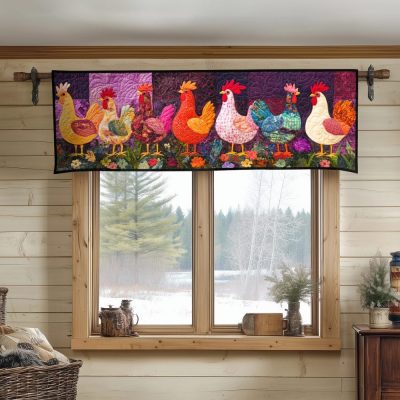 Farm Fresh Quilted Valance