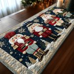 Festive Line Quilted Table Runner