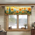 Field Of Joy Quilted Valance