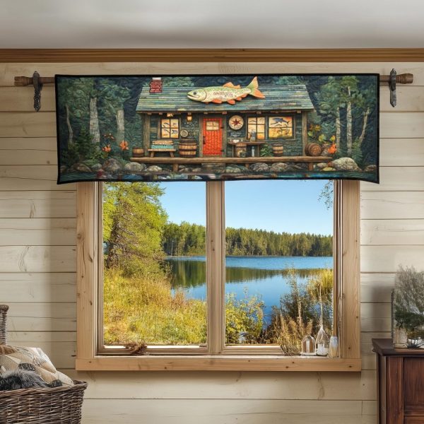 Fishermans Haven Quilted Valance