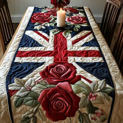 Flag Beauty Quilted Table Runner