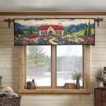 Floral Escape Quilted Valance