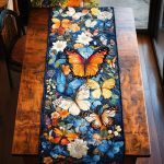 Flutter Grace Quilted Table Runner