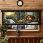 Forest Escape Accent Quilted Valance