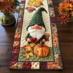Forest Gnome Vibe Quilted Table Runner