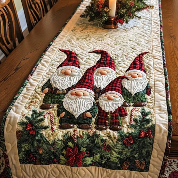 Forest Guardian Quilted Table Runner