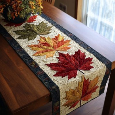 Forest Touch Quilted Table Runner