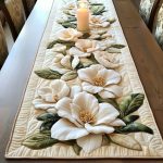 Forest Whisper Quilted Table Runner