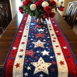 Freedom Threads Quilted Table Runner
