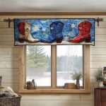 Freedom Trail Boots Quilted Valance