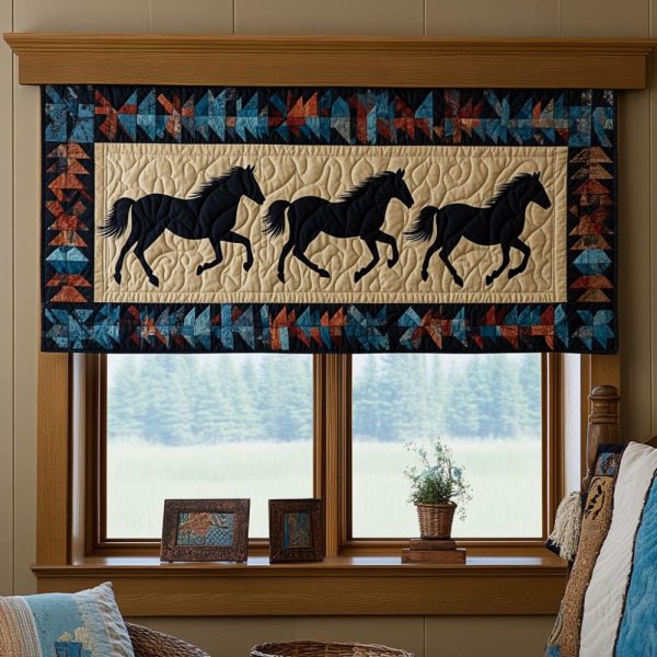 Frontier Dreams Quilted Valance
