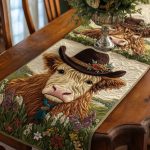 Frontier Highland Quilted Table Runner