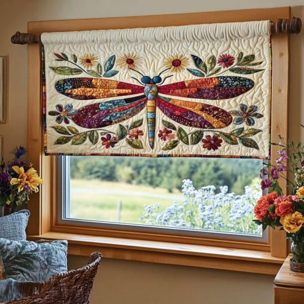 Gentle Breeze Quilted Valance