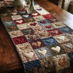 Valentine Quilted Table Runner