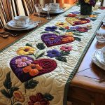 Gentle Patch Quilted Table Runner