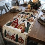 Ginger Wonderland Quilted Table Runner