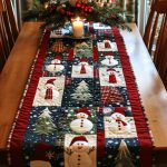 Gingerbread Magic Quilted Table Runner