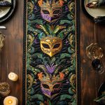 Glitter Carnival Quilted Table Runner