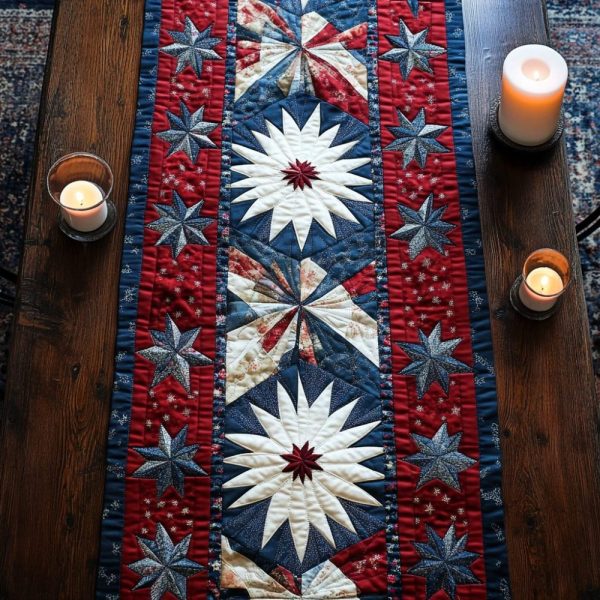Glory Runner Quilted Table Runner