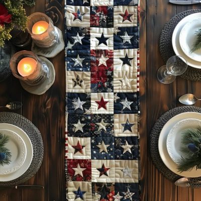Glory Table Quilted Table Runner