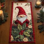 Gnome Glow Quilted Table Runner