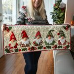 Christmas Quilted Table Runner