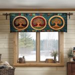 Golden Essence Quilted Valance