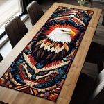 Eagle Patriotic Quilted Table Runner