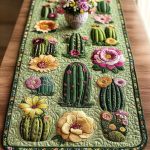 Green Haven Quilted Table Runner
