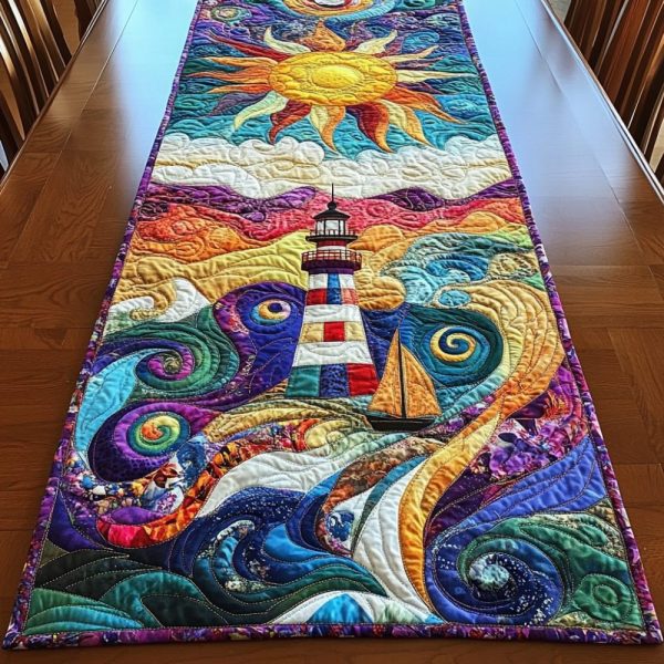 Guiding Light Quilted Table Runner
