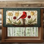 Guiding Wings Quilted Valance