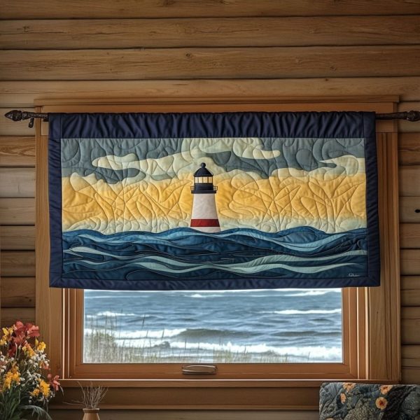 Harbor Haven Quilted Valance