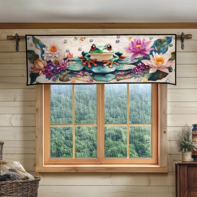 Harmonic Hoppers Quilted Valance