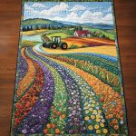 Harvest Fields Quilted Table Runner