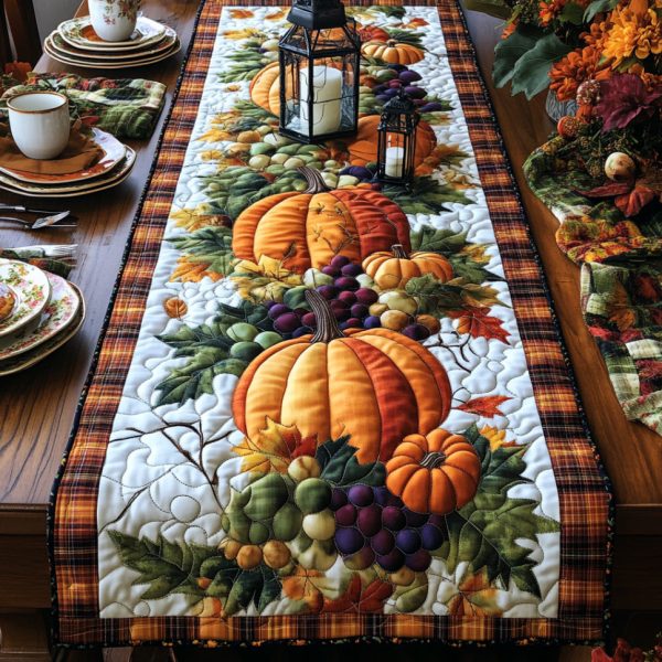 Harvest Hollow Quilted Table Runner