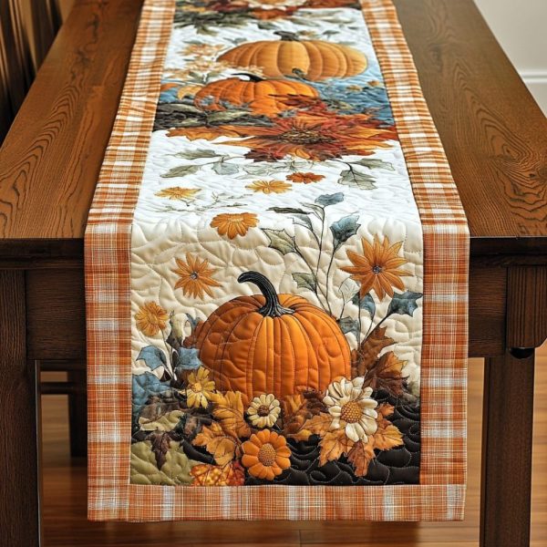 Fall Quilted Table Runner